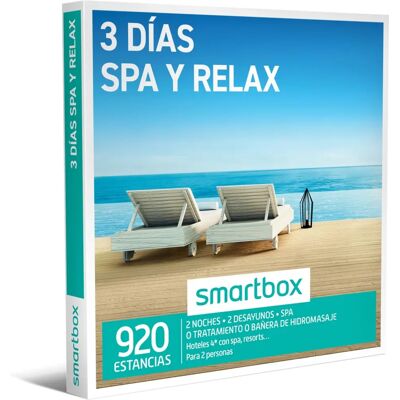 SMARTBOX - 3 Days Spa Relax - 2 Nights - Gift Box SMARTBOX - 3 Days Spa Relax - 2 Nights - Gift Box