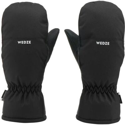Wedze Kinderwarme und Wasserdichte Skihandschuhe - Ski-P 100 - Schwarz Wedze Kinderwarme und Wasserdichte Skihandschuhe - Ski-P 100 - Schwarz
