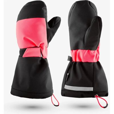 Guantes de Esquí y Nieve Impermeables para Niños - 550 Rosa Neón Guantes de Esquí y Nieve Impermeables para Niños - 550 Rosa Neón