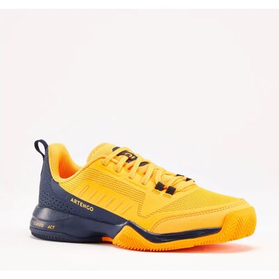 Artengo Ts500 Fast Clay Tennis Shoes - Yellow for Kids Artengo Ts500 Fast Clay Tennis Shoes - Yellow for Kids