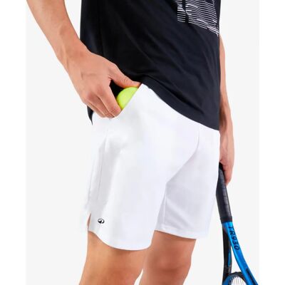Artengo Pantalón Corto De Tenis Hombre Essential+ - Blanco - Pantalones cortos de tenis Artengo Pantalón Corto De Tenis Hombre Essential+ - Blanco - Pantalones cortos de tenis
