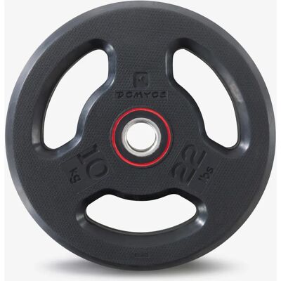 Disco de peso de goma Corength con asas 28mm - 10kg - Tipo de peso Disco de peso de goma Corength con asas 28mm - 10kg - Tipo de peso