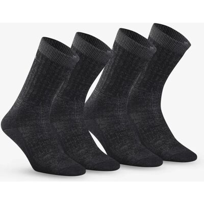 Calcetines de senderismo cálidos Quechua Sh900 Mid - Pack de 2 Calcetines de senderismo cálidos Quechua Sh900 Mid - Pack de 2