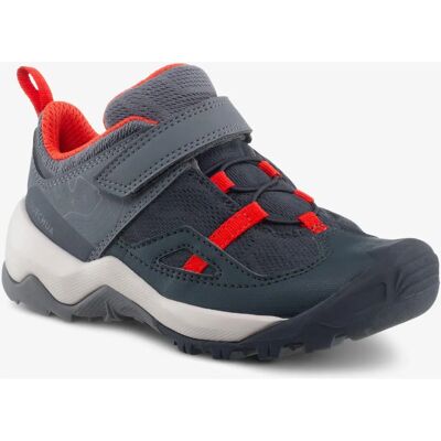 Quechua Crossrock Kids Hiking Boots - Grey & Red – Child's Outdoor Shoes Quechua Crossrock Kids Hiking Boots - Grey & Red – Child's Outdoor Shoes