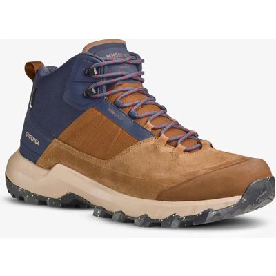 Quechua Herren Wasserdichte Bergschuhe - MH500 Mid Braun - Wanderschuhe Quechua Herren Wasserdichte Bergschuhe - MH500 Mid Braun - Wanderschuhe