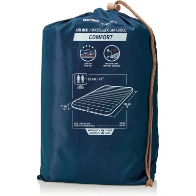 Colchón Inflable de Camping Air Comfort 120 cm Quechua - 2 Personas Colchón Inflable de Camping Air Comfort 120 cm Quechua - 2 Personas