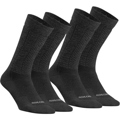 Calcetines de senderismo cálidos Quechua Sh500 - 2 pares Calcetines de senderismo cálidos Quechua Sh500 - 2 pares