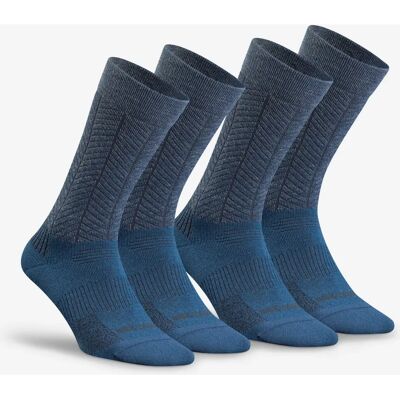 Calcetines de Senderismo Unisex Quechua Sh500 - Ultra cálidos, Lana Merino, Pack de 2 Calcetines de Senderismo Unisex Quechua Sh500 - Ultra cálidos, Lana Merino, Pack de 2