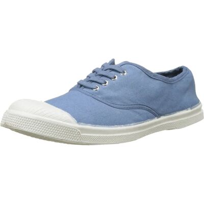 Bensimon Modelo - Jeans azul con cordones para mujer Bensimon Modelo - Jeans azul con cordones para mujer
