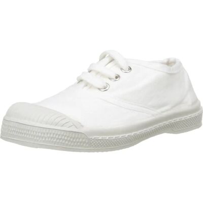 Bensimon Tennis Lacet Blanc - Chaussures Enfants Bensimon Tennis Lacet Blanc - Chaussures Enfants