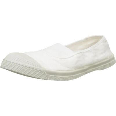 Bensimon Tennis Elastique Blanc Zapatillas Casual para Mujer - Zapatillas Bensimon Tennis Elastique Blanc Zapatillas Casual para Mujer - Zapatillas