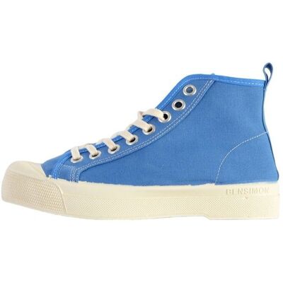 Bensimon Stella B79 Baskets Montantes Bleues - Sneakers - Publicité Bensimon Stella B79 Baskets Montantes Bleues - Sneakers - Publicité