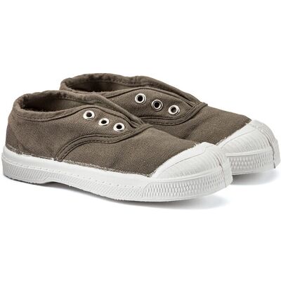 Zapatillas BENSIMON Elly - Unisex Algodón Kaki Zapatillas BENSIMON Elly - Unisex Algodón Kaki