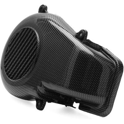 TNT Model 093503 Carbon Look Motorcycle Fan Cover - Motorcycle Accessory TNT Model 093503 Carbon Look Motorcycle Fan Cover - Motorcycle Accessory