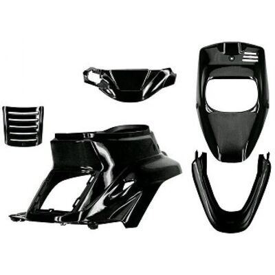 Kit Carrosserie Noir Métallisé 5 Pièces - Pièces de Scooter Kit Carrosserie Noir Métallisé 5 Pièces - Pièces de Scooter