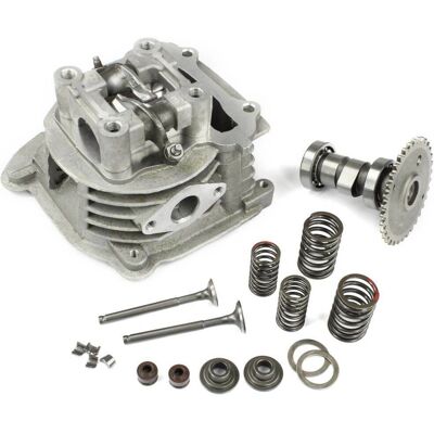 TNT Complete Cylinder Head GY6 50cc 4T - Scooter Part TNT Complete Cylinder Head GY6 50cc 4T - Scooter Part
