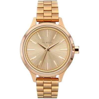 Nixon L'Optimista Solare Tutto Luce Oro - Orologio Nixon L'Optimista Solare Tutto Luce Oro - Orologio