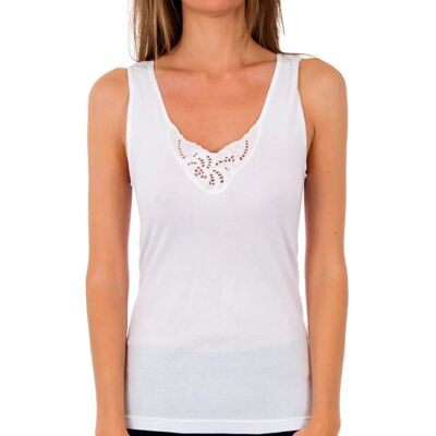Abanderado Milan Naadloze Tank Top - Wit - Small Abanderado Milan Naadloze Tank Top - Wit - Small