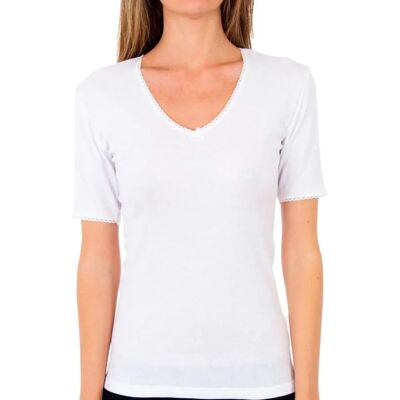 Abanderado App01bs Wit Kort Mouw Thermisch T-Shirt - Thermisch Type Abanderado App01bs Wit Kort Mouw Thermisch T-Shirt - Thermisch Type