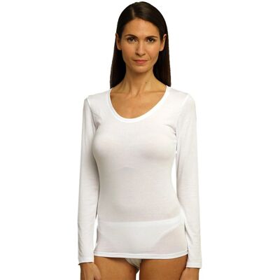 Playtex Thermal Tech T-shirt à manches longues blanc - T-shirt - Publicité Playtex Thermal Tech T-shirt à manches longues blanc - T-shirt - Publicité