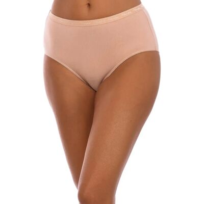 Playtex Pack de 2 Culottes Bio Midi Beige - Sous-vêtements - Publicité Playtex Pack de 2 Culottes Bio Midi Beige - Sous-vêtements - Publicité