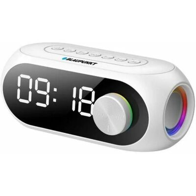 Despertador Blaupunkt BLP2250W con Altavoz Bluetooth - Radio FM, USB, Aux, SD Despertador Blaupunkt BLP2250W con Altavoz Bluetooth - Radio FM, USB, Aux, SD