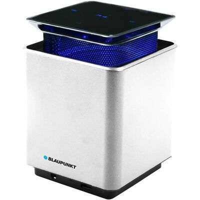 Haut-parleur Bluetooth Argent Retractable Blaupunkt - Publicité Haut-parleur Bluetooth Argent Retractable Blaupunkt - Publicité