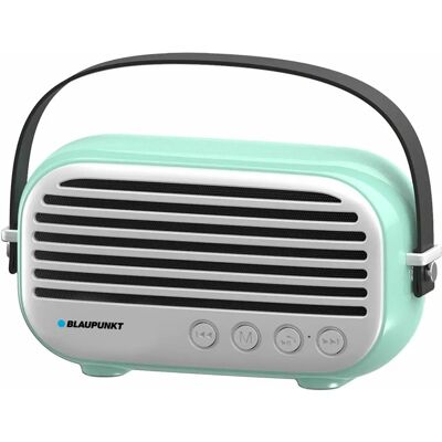 Haut-parleur Stéréo Portable Blaupunkt BLP3350 - Style Vintage - Publicité Haut-parleur Stéréo Portable Blaupunkt BLP3350 - Style Vintage - Publicité