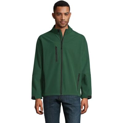 Sol's Herre Softshell Jakke - Verde bottiglia - Vandtæt & Åndbar Sol's Herre Softshell Jakke - Verde bottiglia - Vandtæt & Åndbar