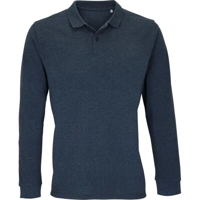 Neutral L04241 Charcoal Melange Poloshirt - Damen/Herren Neutral L04241 Charcoal Melange Poloshirt - Damen/Herren