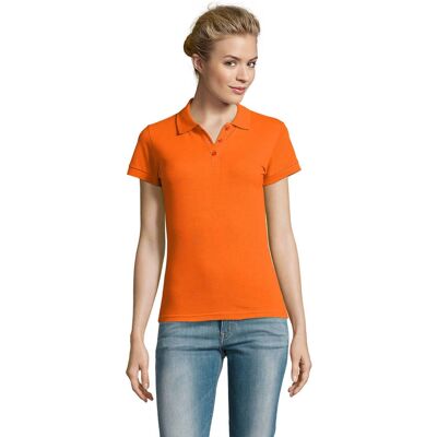 Polo Femme SOLS Perfect Orange - Polo - Publicité Polo Femme SOLS Perfect Orange - Polo - Publicité