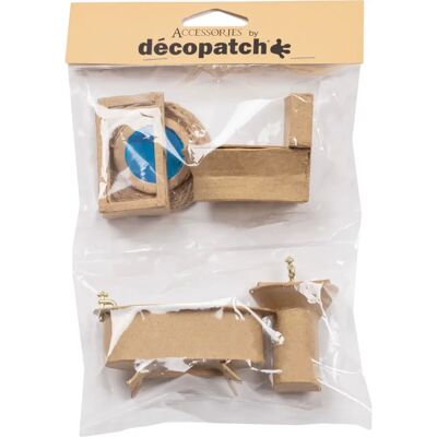 Décopatch DIY-Form - Dekorative Miniaturen Décopatch DIY-Form - Dekorative Miniaturen