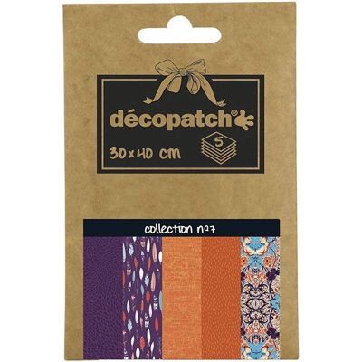 Décopatch DP007O Művészeti Papír - 5 Lap Décopatch DP007O Művészeti Papír - 5 Lap
