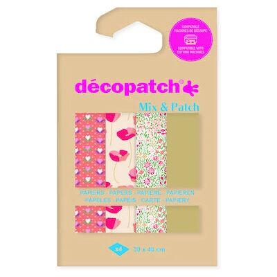 Décopatch DP032C Papier d'art - Amour dans la prairie Décopatch DP032C Papier d'art - Amour dans la prairie