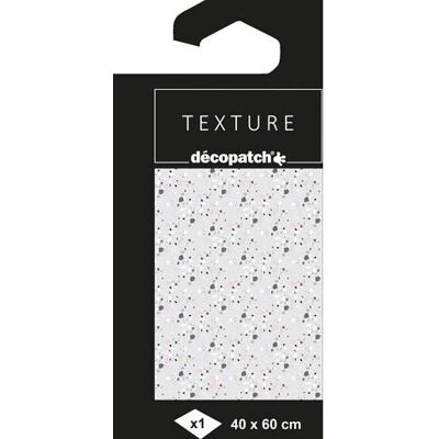 Papier d'art Decopatch - 40x60cm Argent - Décoration DIY Papier d'art Decopatch - 40x60cm Argent - Décoration DIY