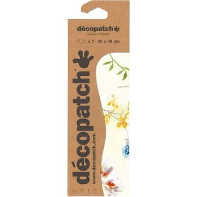 Papier Texture Décopatch 3 Feuilles - Papier d'Art Papier Texture Décopatch 3 Feuilles - Papier d'Art