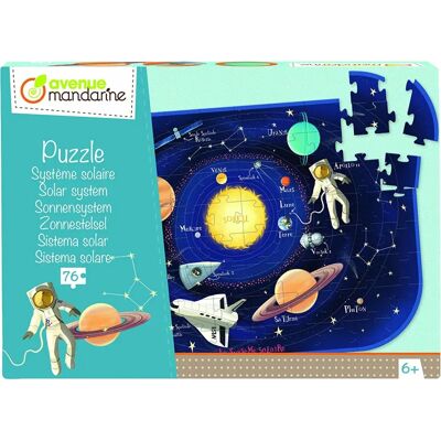 Clairefontaine PU017C Puzzle - 76 Stück - Bildungssonnensystem für Kinder Clairefontaine PU017C Puzzle - 76 Stück - Bildungssonnensystem für Kinder