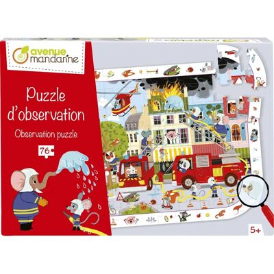 Avenue Mandarine Beobachtungspuzzle - Feuerwehr - 76 St Avenue Mandarine Beobachtungspuzzle - Feuerwehr - 76 St