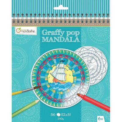Clairefontaine GY028O Kunst- und Bastelspielzeug - Spiral Mandala Malset Clairefontaine GY028O Kunst- und Bastelspielzeug - Spiral Mandala Malset