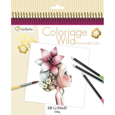 Clairefontaine GY065O Art/Craft Toy - Collector's Coloring Book, 14 Designs, 28 Pages Clairefontaine GY065O Art/Craft Toy - Collector's Coloring Book, 14 Designs, 28 Pages