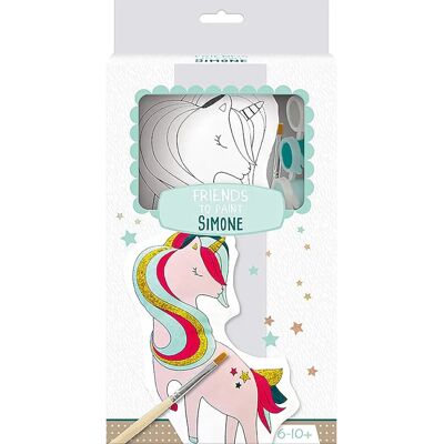 Avenue Mandarine Amis à Peindre Licorne - 24cm - Kit Créatif Avenue Mandarine Amis à Peindre Licorne - 24cm - Kit Créatif