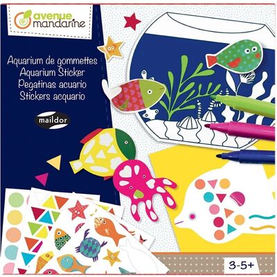 Zabawka edukacyjna Clairefontaine KC043C - Kreatywny zestaw akwarium dla dzieci Zabawka edukacyjna Clairefontaine KC043C - Kreatywny zestaw akwarium dla dzieci
