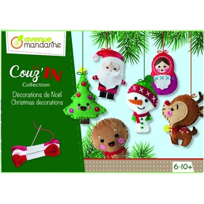 Avenue Mandarine - Kit créatif KC062C - Décorations de Noël Avenue Mandarine - Kit créatif KC062C - Décorations de Noël