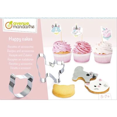 Avenue Mandarine - Kreativ-Set Happy Cakes - Multicolore - Publicité Avenue Mandarine - Kreativ-Set Happy Cakes - Multicolore - Publicité