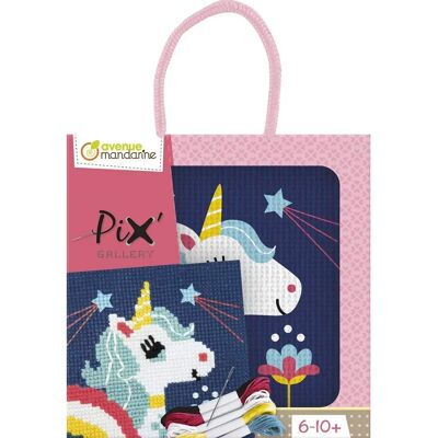 Avenue Mandarine Kinder Kreuzstich-Set - Einhorn Avenue Mandarine Kinder Kreuzstich-Set - Einhorn
