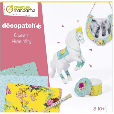 Kit Créatif Avenue Mandarine Équitation et Cheval - Activité artistique pour enfants Kit Créatif Avenue Mandarine Équitation et Cheval - Activité artistique pour enfants