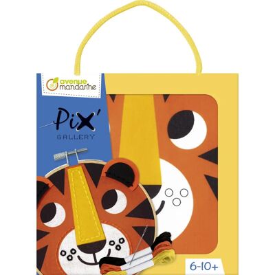 Avenue Mandarine Pix'Gallery Tiger Stickset - Kinder Bastelset Avenue Mandarine Pix'Gallery Tiger Stickset - Kinder Bastelset