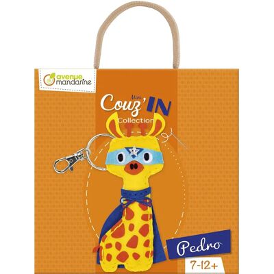 Avenue Mandarine Mini Couz'In – Giraffe Pedro - Schlüsselanhänger Avenue Mandarine Mini Couz'In – Giraffe Pedro - Schlüsselanhänger