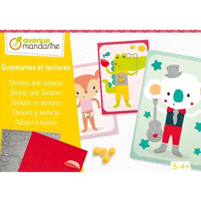Avenue Mandarine - Sticker und Texturen - Bastelset Avenue Mandarine - Sticker und Texturen - Bastelset