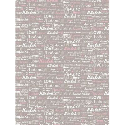 ART Decopatch Decoupage-Papier - FDA686O - 20 Blätter 30x40 cm Liebe - Decoupage Papier ART Decopatch Decoupage-Papier - FDA686O - 20 Blätter 30x40 cm Liebe - Decoupage Papier